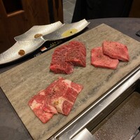 東京焼肉いのうえ 銀座店 - ハラミとタン2種