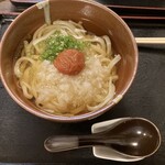 備中手打ちうどん　おおにし - 梅おろし