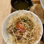 あぼす - ドラマチキーマ・あぼす餡かけ和風出汁