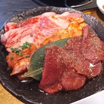 Yakiniku Berokin Yamagata - まんぞく焼肉冷麺セット小ライス