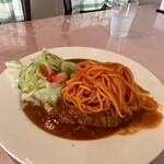 すてーきはうす 神戸屋 - ハンバーグ250g@1500