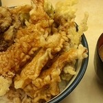 天丼てんや - 松茸ぎんなん天丼（830円）