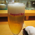 日本橋橘町　都寿司 - アウグスビール