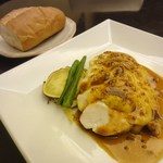キャセロール - 鶏ムネ肉チーズ焼きマスタードソース