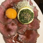 旨味熟成肉専門 焼肉 ふじ山 - タンユッケ