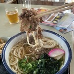 うま亭 - 肉うどん