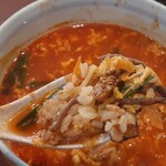 焼肉冷麺やまなか家 気仙沼店 - ランチユッケジャンクッパ　550円