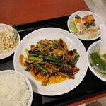 香福味坊 - 1.午餐菜单(豚ガツの香練炒め)