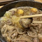 美唄 そば 大地 - 炭焼きが香ばしくて、コリコリして美味い♪