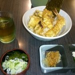 しこしこ亭 - ミニゲソ天丼