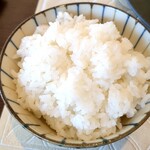とんかつ 久 - ごはん（お代わりも無料でした）