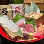 Contents change daily! "Assorted Sashimi"