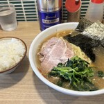 ra-memmuranishiya - ラーメン(中)  ライス