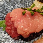 鮨 みや川 - 天然本鮪 赤身/中トロ