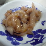 天麩羅処ひらお - イカの塩辛