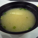 天麩羅処ひらお - 味噌汁