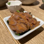 吟醸マグロ - 美味しかった塩辛、onlyで頂く