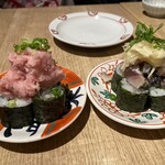 吟醸マグロ - 〆でアテ巻きを追加