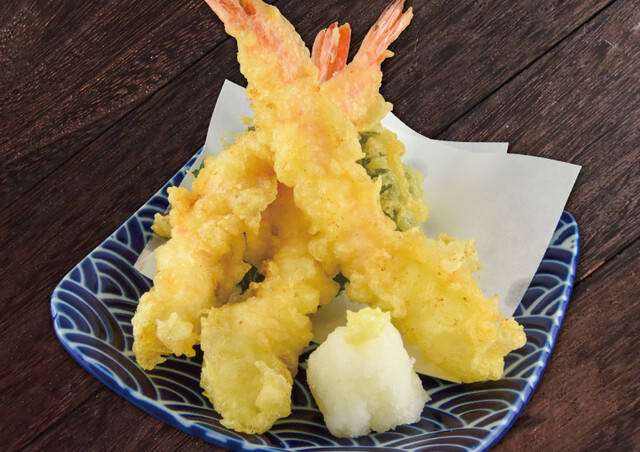 えびの天ぷら盛り