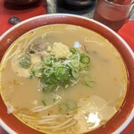 十三ら～めん担担 - ニンニクトッピング