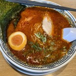 丸源ラーメン - 赤っかいなぁ…