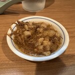 ラーメン荘 地球規模で考えろ - 煮干しラーメン(並200㌘) 1,200円 (背脂マシ)