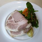 フランス料理 ル・クール - 豚のロースハム サラダ仕立て(2013/10/19撮影)