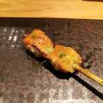 焼鳥 山香 - 会津地鶏　ふりそで