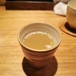 焼鳥 山香 - 鳥ガラスープ