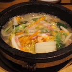 喜神菜館 - 名物 石焼あんかけ焼きそば