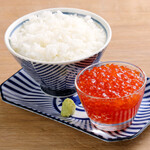 Speaking of Hokkaido! Ikura rice bowl
