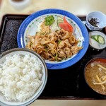 藤倉食堂 - 豚生姜焼定食