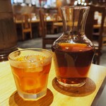 喜神菜館 - 甕だし紹興酒 デキャンタ