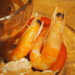 喜神菜館 - 三種冷菜盛り合わせ（海老）