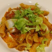 AzzurrA Mare SAJIMA - 2種のイカとトマトソース