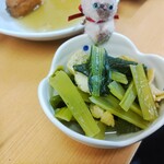 赤ひげ - 小松菜とあげ煮物