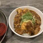 ヌードルダイニング 道麺 - 麻婆丼ミニミニ