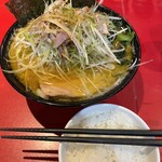ラーメン 厚木家 - ネギチャーシュー麺 &半ライス❕