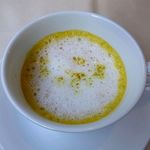 フランス料理 ル・クール - カボチャのスープ(2013/10/19撮影)