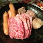 和牛焼肉食べ放題 肉屋の台所 - A4のお肉とまるちょう！