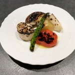 三和 - 季節の焼き野菜の盛り合わせ