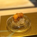 横浜 鮨 ふくじゅ - おまかせコース（9800円税込・サービス料別）／小丼～バフンウニ