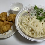 丸亀製麺 - タル鶏天うどん