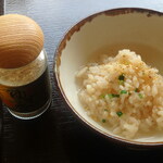 Isonomiya - 鯛めしにスープを掛けど「ゆず香」を振りかけて