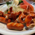 丸千葉 - ウィンナー炒め