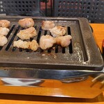 焼肉 銀ちゃん - 脂ぶりぶりテッチャンにマルチョウ