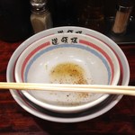 中華めん処 道頓堀 - H25.10　完食です