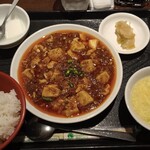 個室中華 唐文記 - 麻婆豆腐定食 1,000円