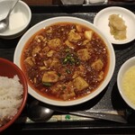 個室中華 唐文記 - 麻婆豆腐定食 1,000円