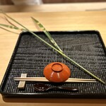 橦木町 しみず - セッティング